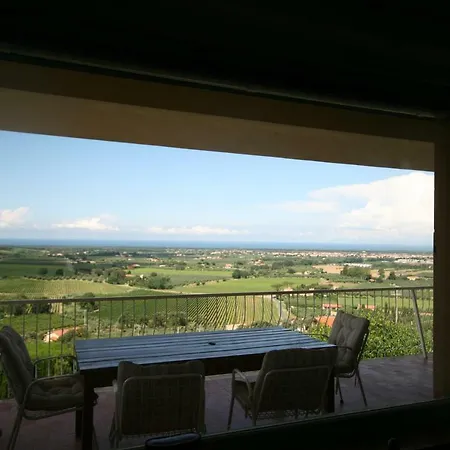 Ferienhaus Terrazza Vista Mare Castagneto Carducci