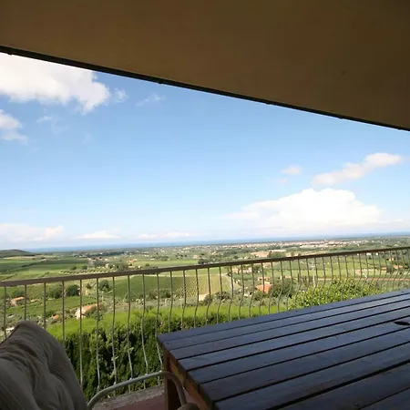 Terrazza Vista Mare Dom wakacyjny Castagneto Carducci